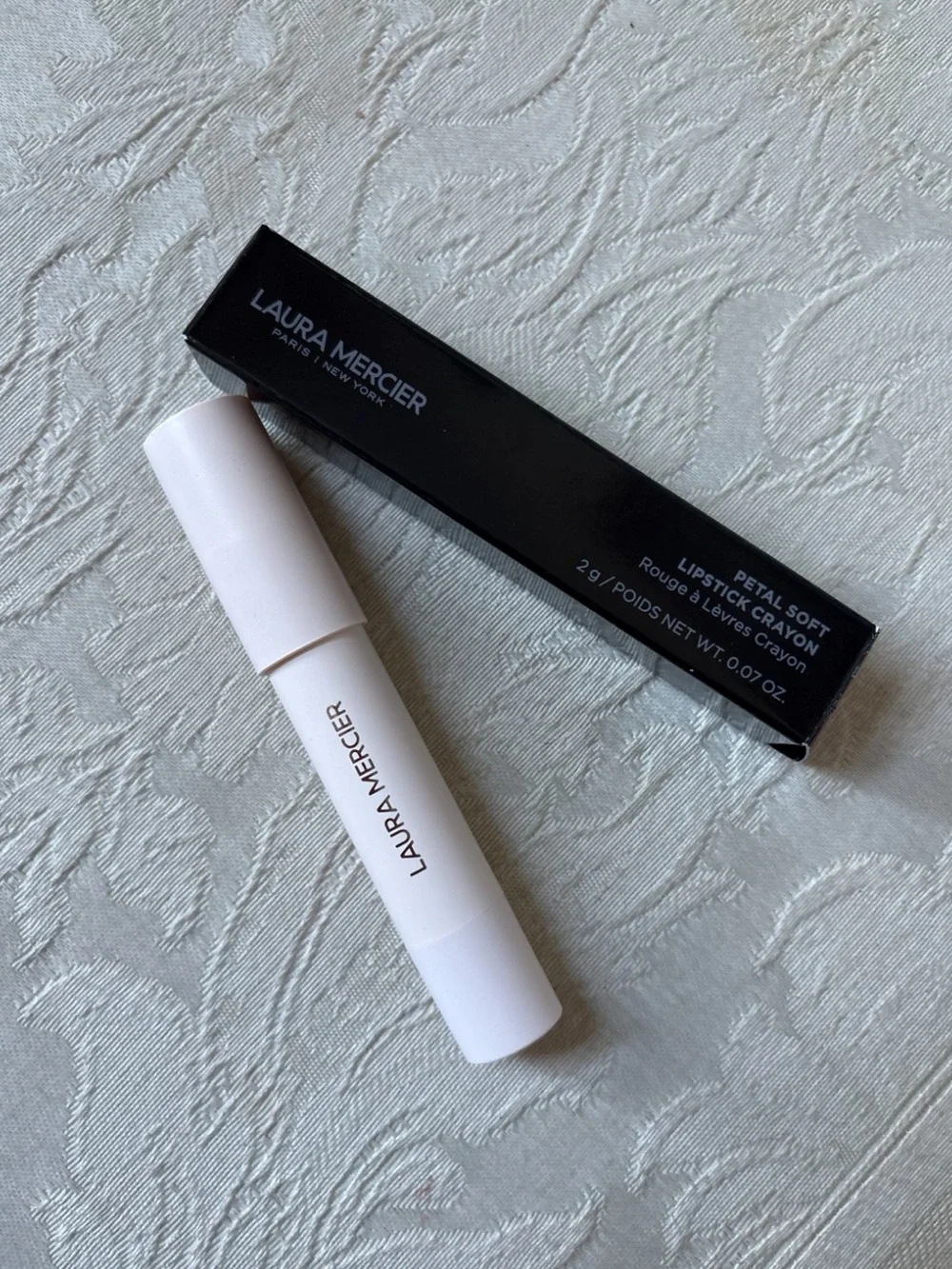Laura Mercier Petal Soft Lipstick Crayon in Elodie 340 BNIB